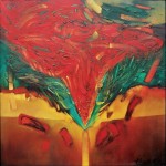 Czerwone - zielone I...100x100 / Red - green I...