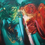 Rozmowa... 80x100 / Conversation...