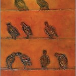 Ptasie rozmowy... 100x50 / Birds talk...