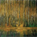 Brzozy - lato... 100x150 / Birch trees - summer...