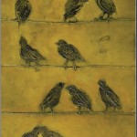 Ptasie rozmowy... 100x50 / Birds talk...