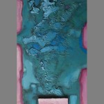 Abstrakcja niebieska... 120x50