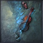 Tajemnica skrzypiec... 100 x 100 / The mystery of violin...
